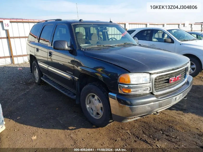 1GKEK13Z04J304806 2004 GMC Yukon Sle