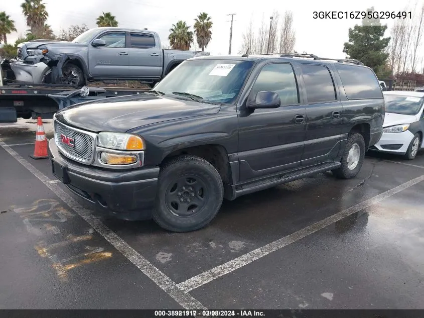 2005 GMC Yukon Xl 1500 Sle VIN: 3GKEC16Z95G296491 Lot: 38921917