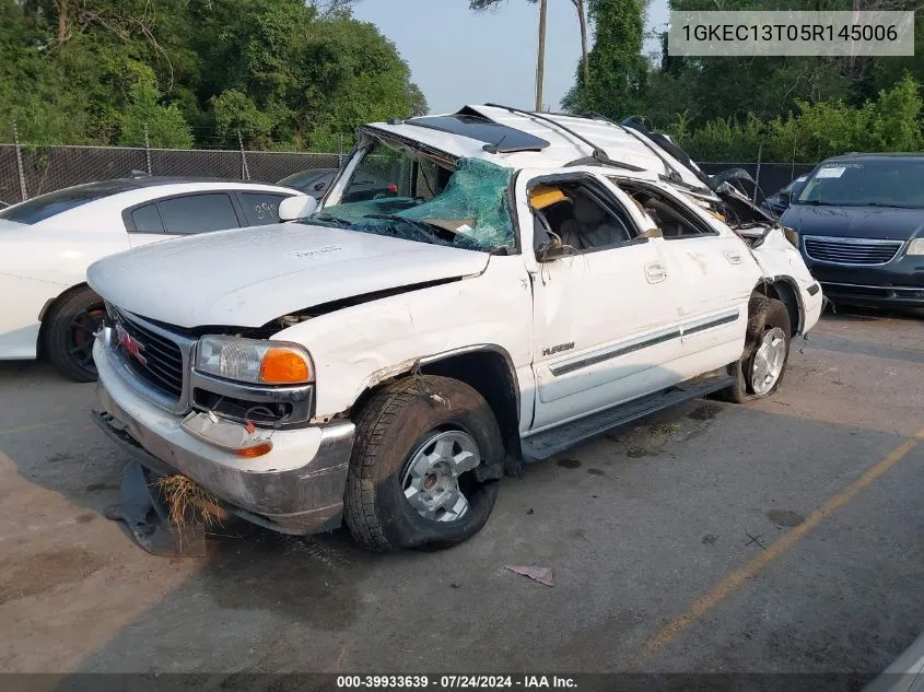 2005 GMC Yukon VIN: 1GKEC13T05R145006 Lot: 39933639