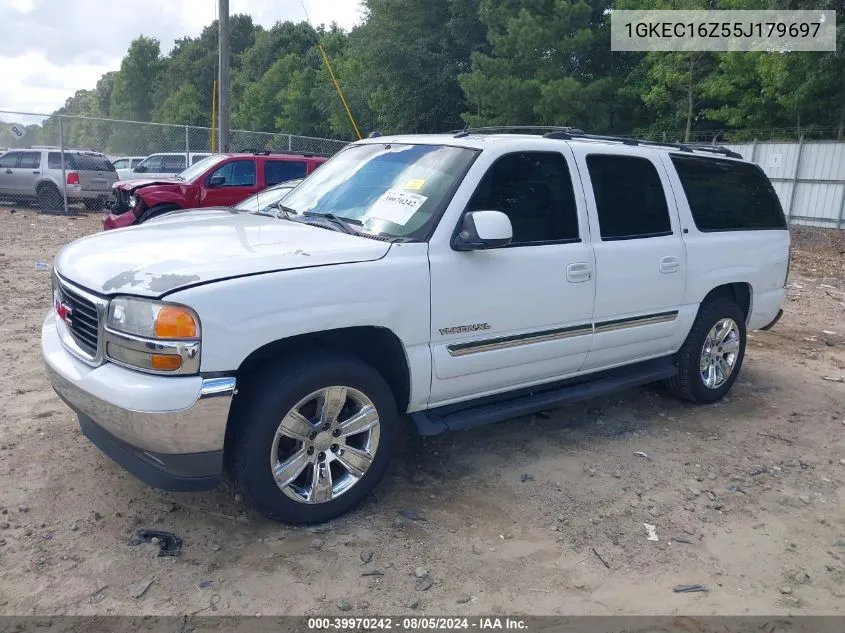 2005 GMC Yukon Xl 1500 Slt VIN: 1GKEC16Z55J179697 Lot: 39970242