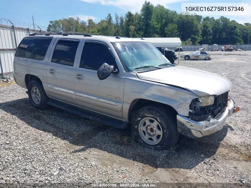 2005 GMC Yukon Xl 1500 Slt VIN: 1GKEC16Z75R157346 Lot: 40051150