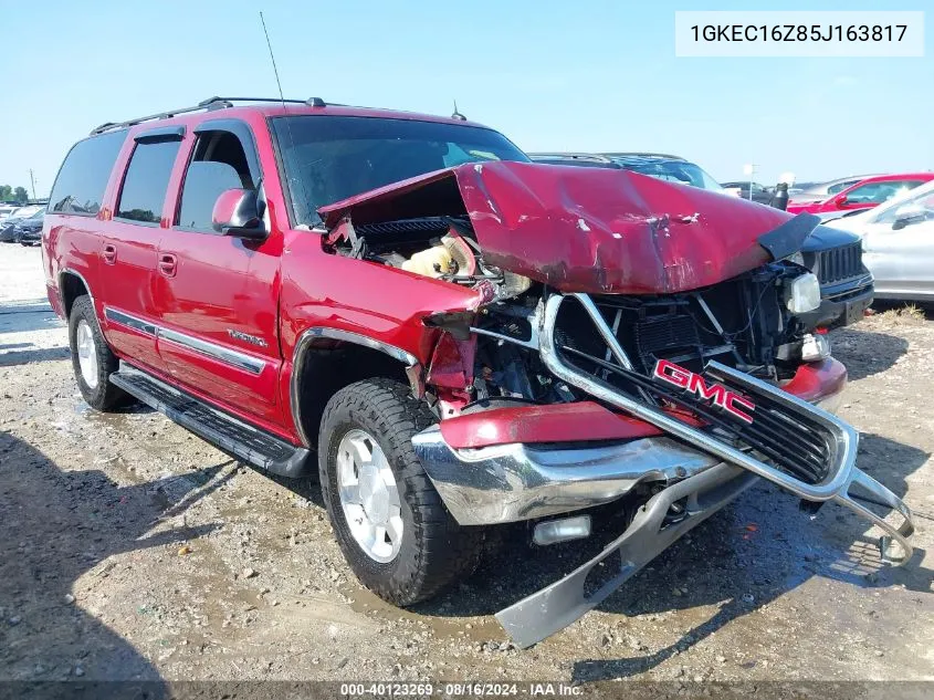 2005 GMC Yukon Xl C1500 VIN: 1GKEC16Z85J163817 Lot: 40123269