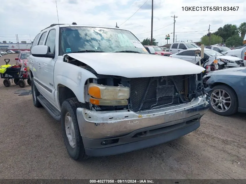 2005 GMC Yukon Slt VIN: 1GKEC13T65R183467 Lot: 40277058