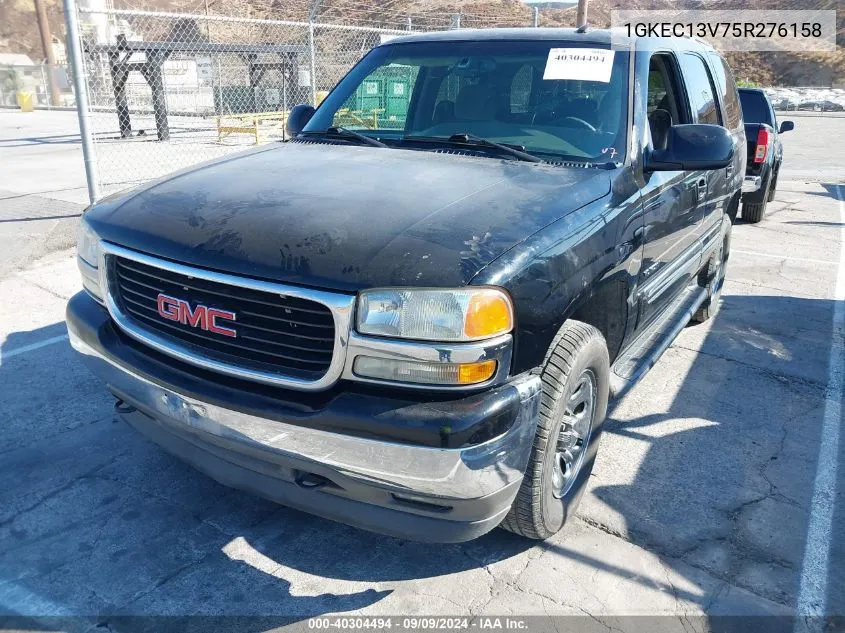 2005 GMC Yukon Sle VIN: 1GKEC13V75R276158 Lot: 40304494