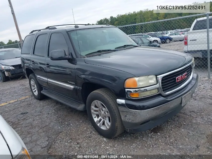 2005 GMC Yukon Slt VIN: 1GKEC13V95J252491 Lot: 40318348