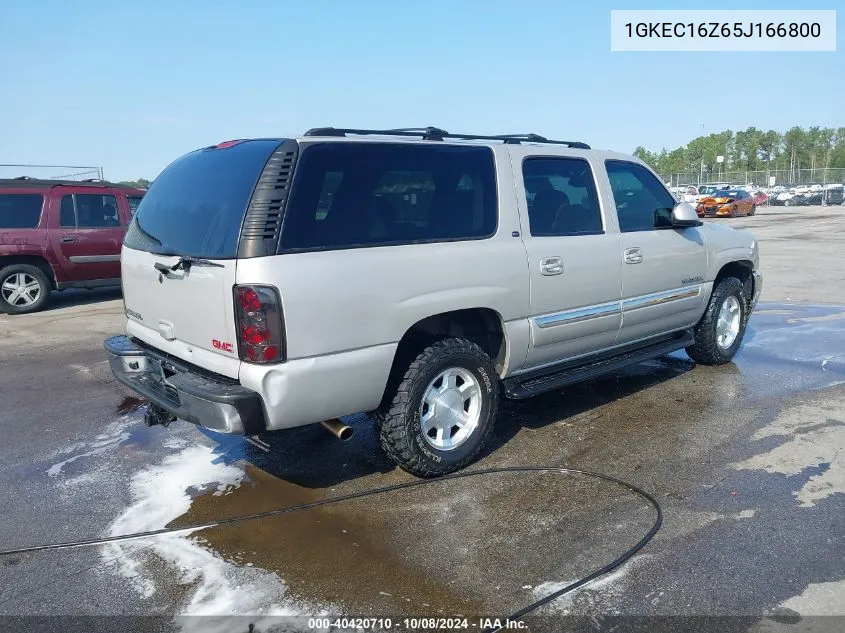 2005 GMC Yukon Xl 1500 Slt VIN: 1GKEC16Z65J166800 Lot: 40420710