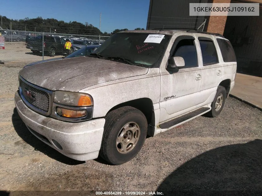 2005 GMC Yukon Denali VIN: 1GKEK63U05J109162 Lot: 40554289