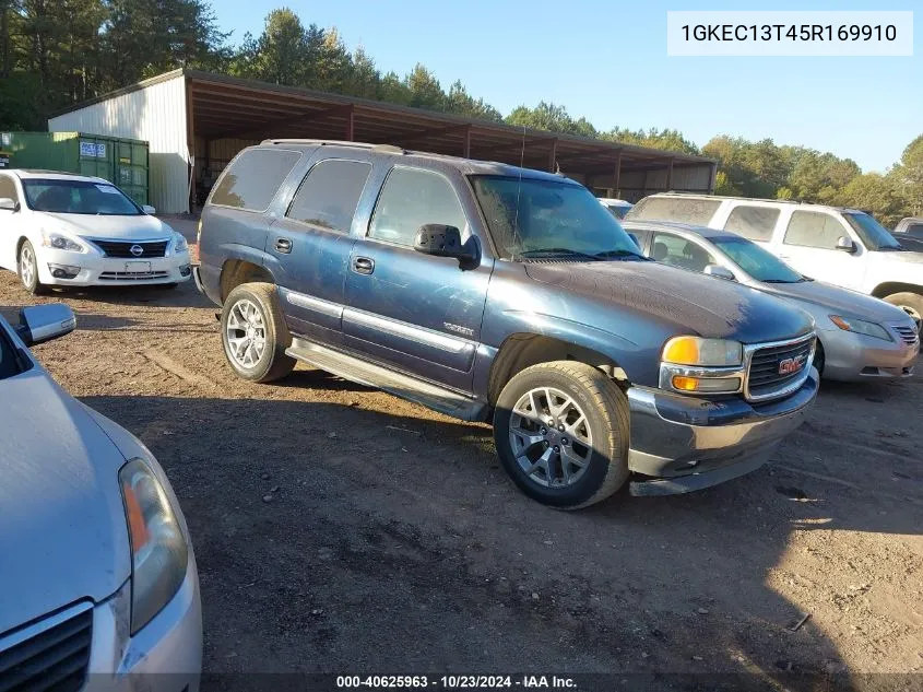 2005 GMC Yukon Slt VIN: 1GKEC13T45R169910 Lot: 40625963