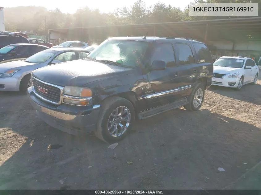 2005 GMC Yukon Slt VIN: 1GKEC13T45R169910 Lot: 40625963