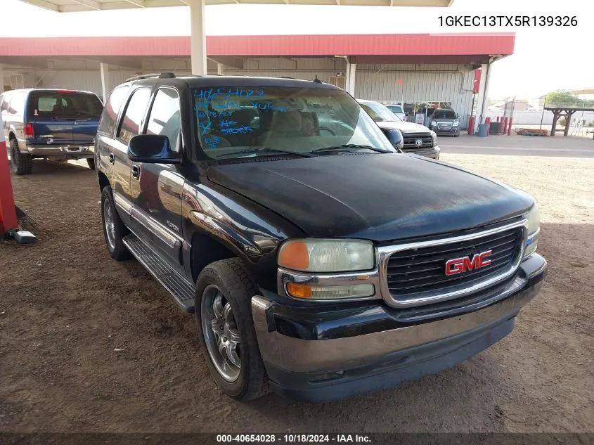 1GKEC13TX5R139326 2005 GMC Yukon Sle