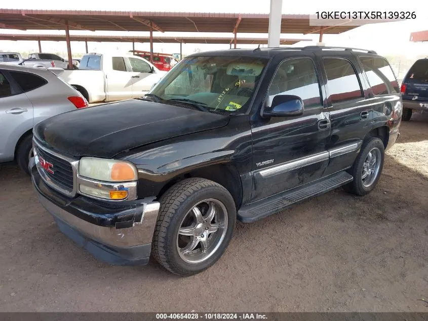 1GKEC13TX5R139326 2005 GMC Yukon Sle