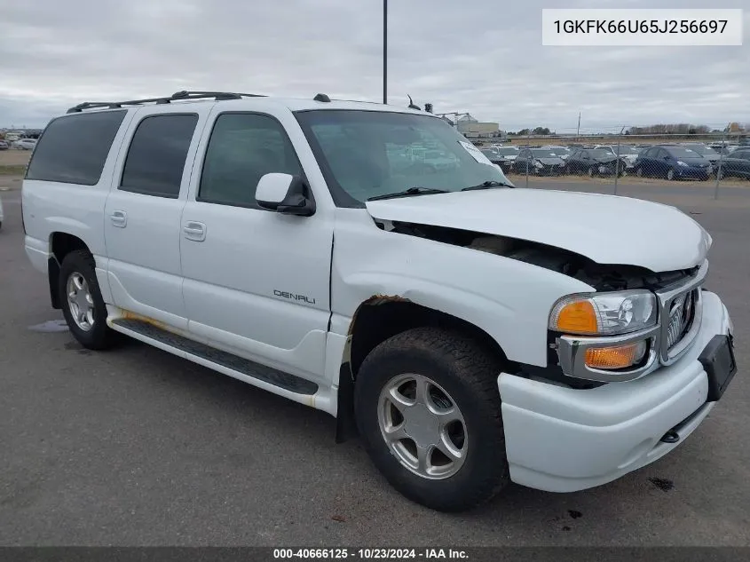 2005 GMC Yukon Xl 1500 Denali VIN: 1GKFK66U65J256697 Lot: 40666125