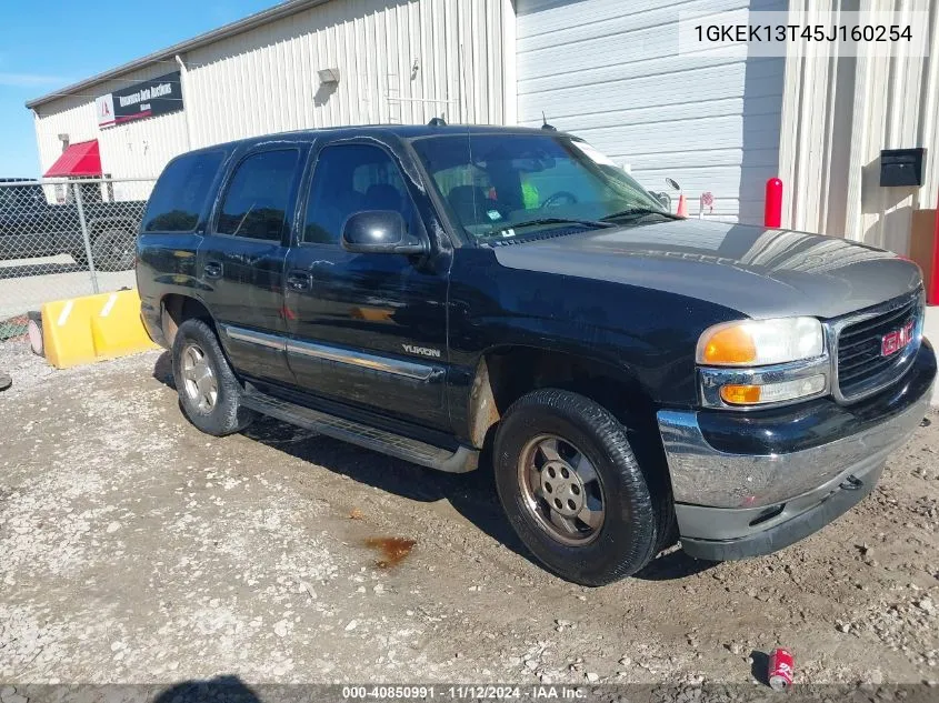 2005 GMC Yukon Slt VIN: 1GKEK13T45J160254 Lot: 40850991