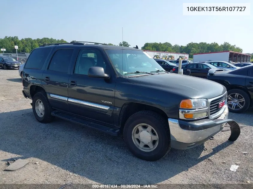 2006 GMC Yukon Sle VIN: 1GKEK13T56R107727 Lot: 40187434