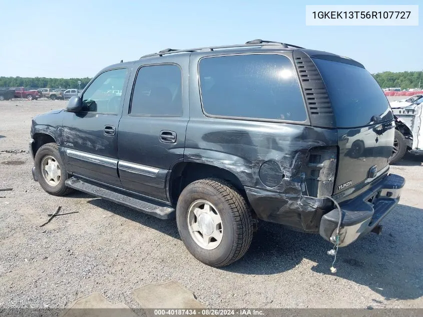 2006 GMC Yukon Sle VIN: 1GKEK13T56R107727 Lot: 40187434