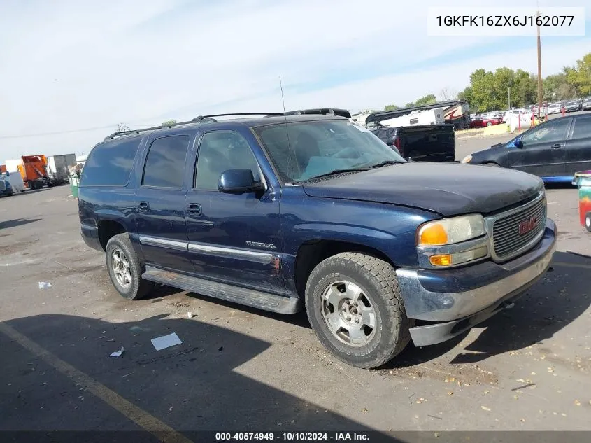 2006 GMC Yukon Xl 1500 Slt VIN: 1GKFK16ZX6J162077 Lot: 40574949