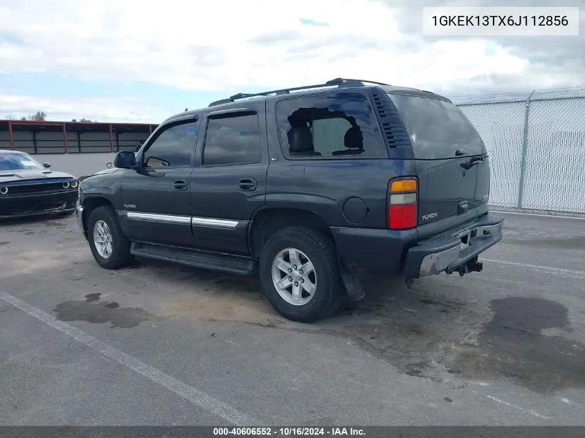 2006 GMC Yukon Slt VIN: 1GKEK13TX6J112856 Lot: 40606552