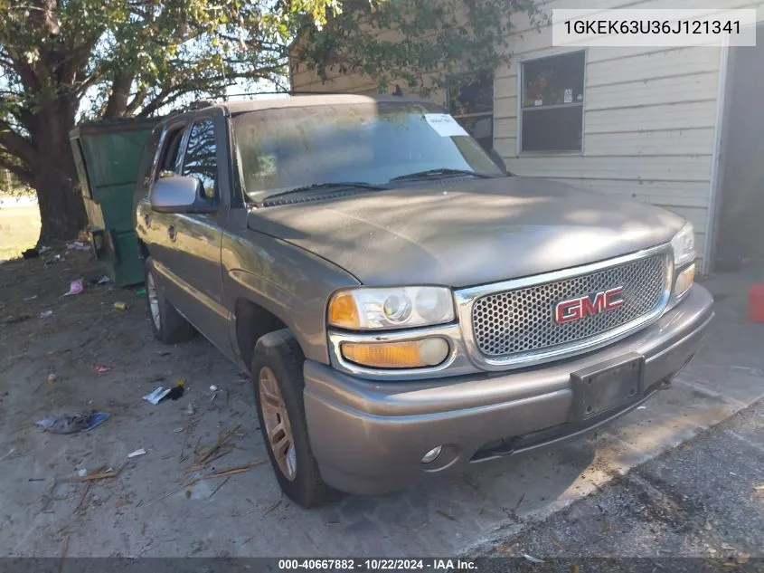 2006 GMC Yukon Denali VIN: 1GKEK63U36J121341 Lot: 40667882