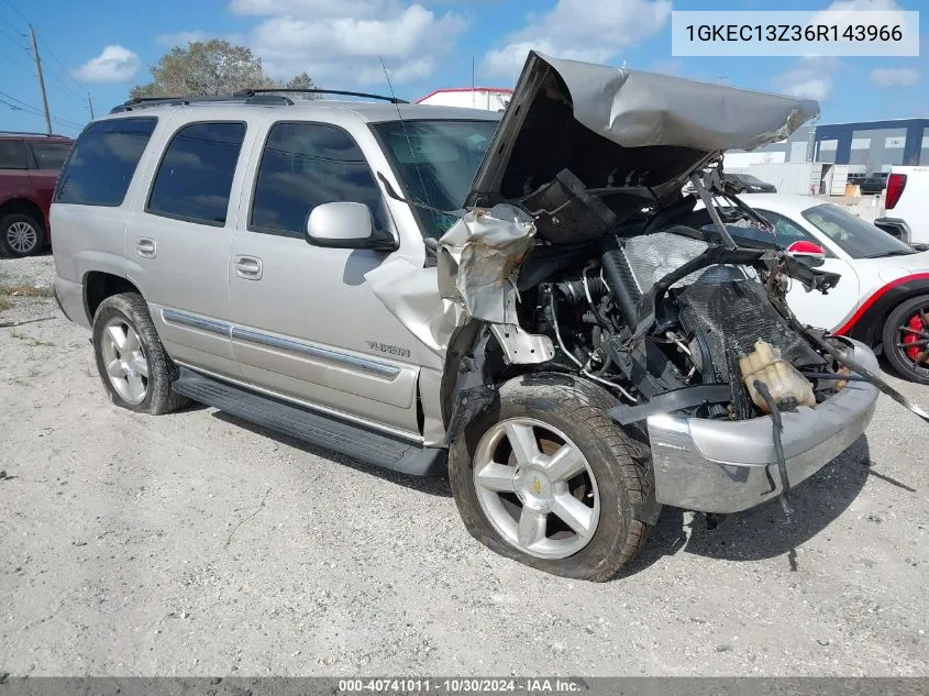 2006 GMC Yukon Slt VIN: 1GKEC13Z36R143966 Lot: 40741011