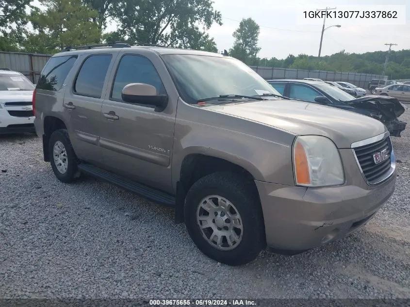 2007 GMC Yukon Slt VIN: 1GKFK13077J337862 Lot: 39675655