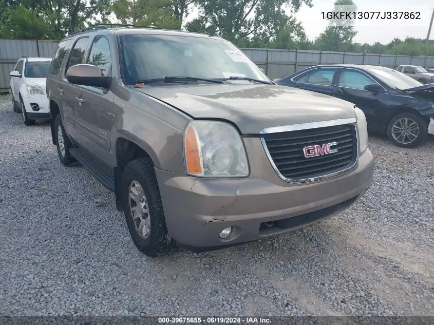 2007 GMC Yukon Slt VIN: 1GKFK13077J337862 Lot: 39675655