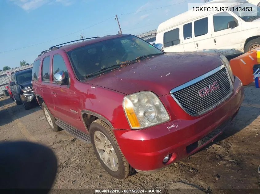 2007 GMC Yukon Slt VIN: 1GKFC13J97J143453 Lot: 40122410