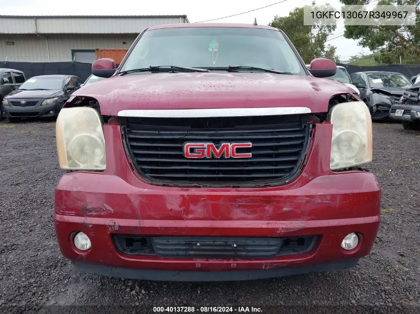 2007 GMC Yukon Slt VIN: 1GKFC13067R349967 Lot: 40137288