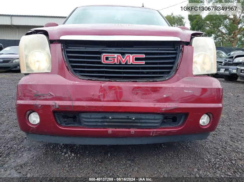 2007 GMC Yukon Slt VIN: 1GKFC13067R349967 Lot: 40137288