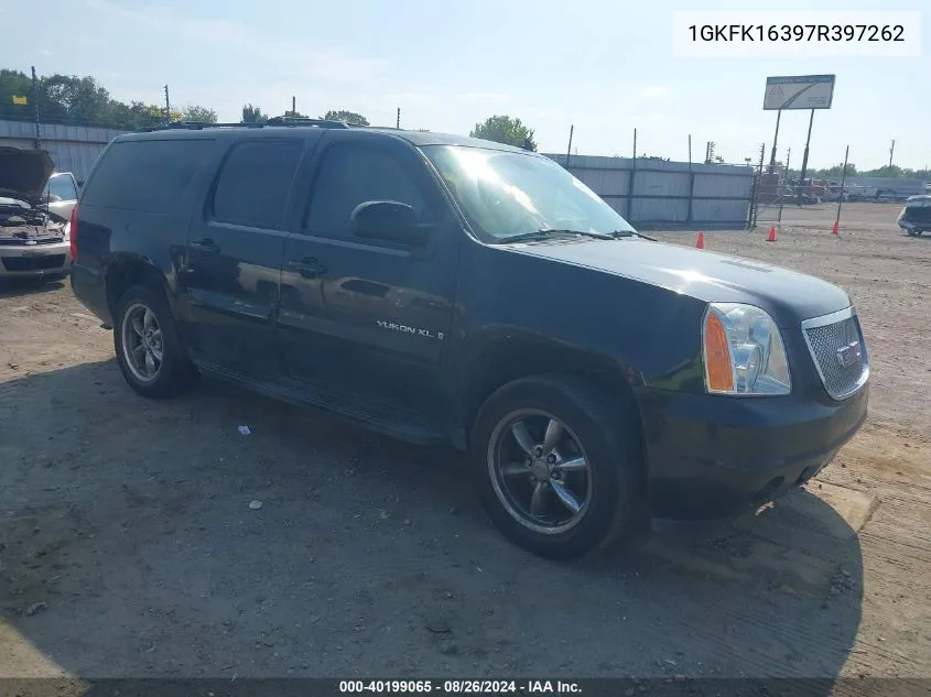 2007 GMC Yukon Xl 1500 Slt VIN: 1GKFK16397R397262 Lot: 40199065