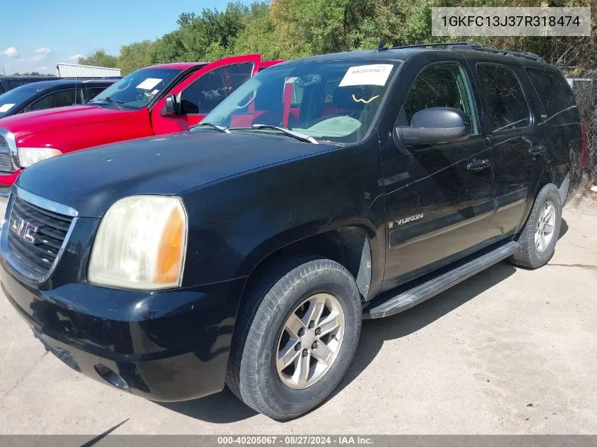 2007 GMC Yukon Slt VIN: 1GKFC13J37R318474 Lot: 40205067