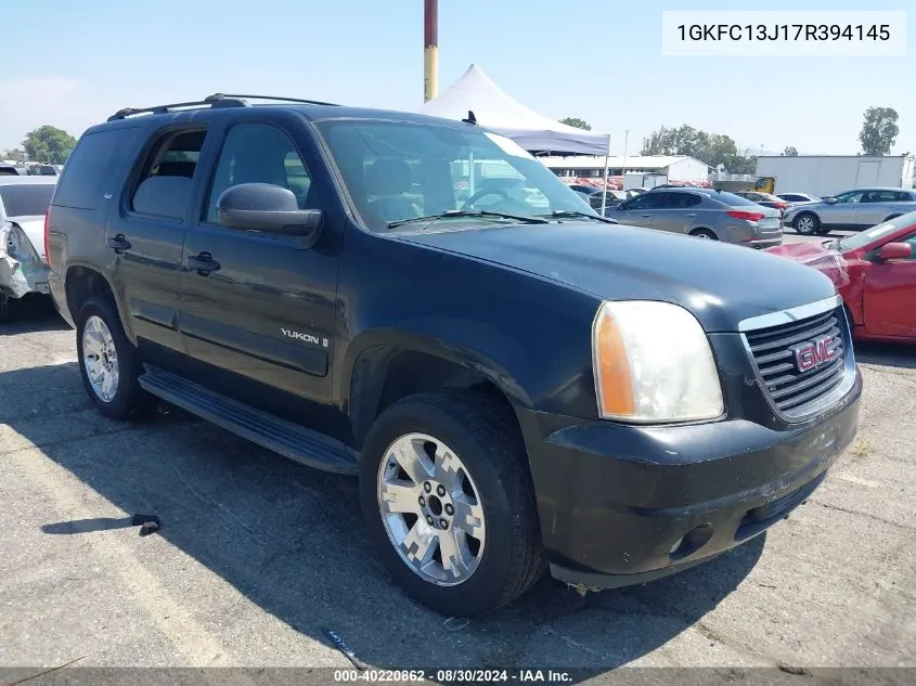 2007 GMC Yukon Slt VIN: 1GKFC13J17R394145 Lot: 40220862