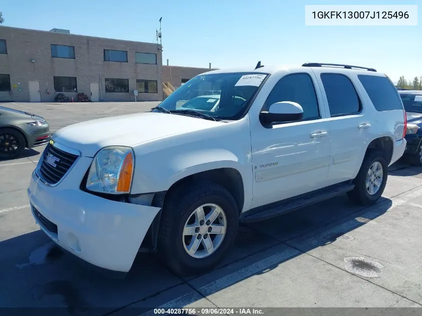 1GKFK13007J125496 2007 GMC Yukon Commercial Fleet