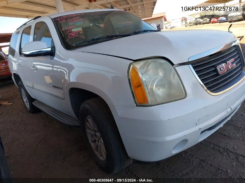 2007 GMC Yukon Commercial Fleet VIN: 1GKFC13C47R257878 Lot: 40305647