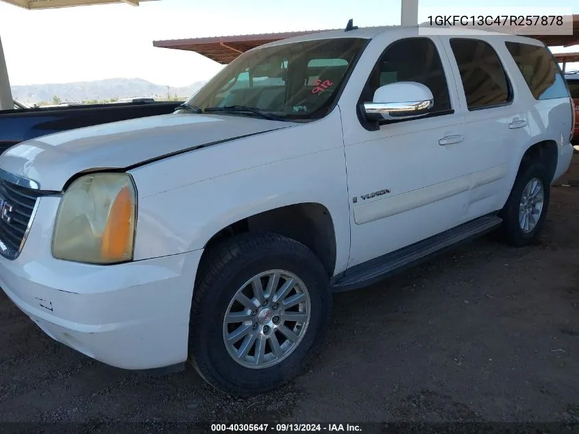 2007 GMC Yukon Commercial Fleet VIN: 1GKFC13C47R257878 Lot: 40305647