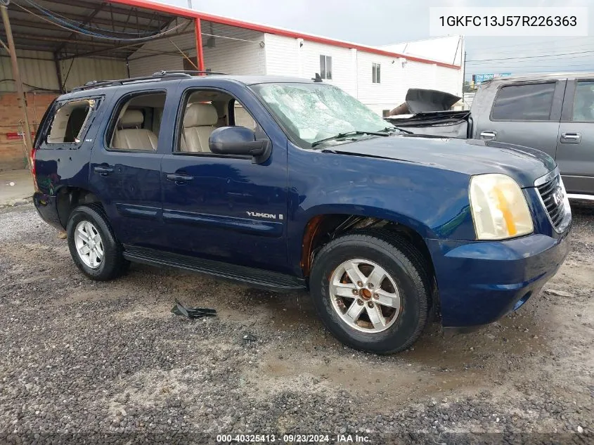 2007 GMC Yukon Slt VIN: 1GKFC13J57R226363 Lot: 40325413