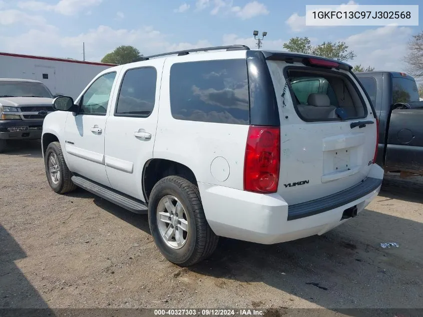 1GKFC13C97J302568 2007 GMC Yukon Commercial Fleet