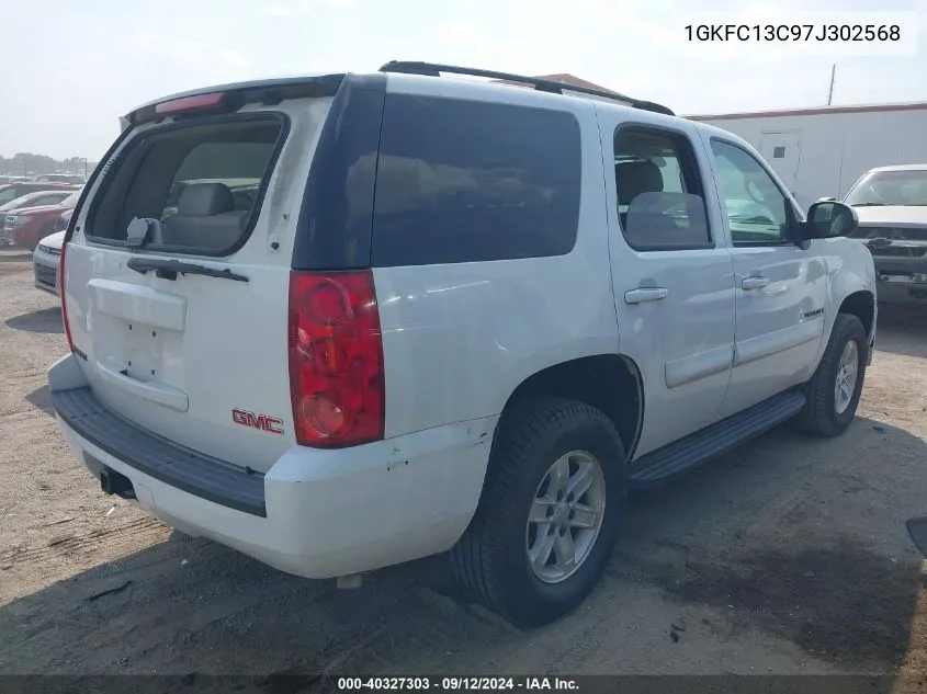 2007 GMC Yukon Commercial Fleet VIN: 1GKFC13C97J302568 Lot: 40327303