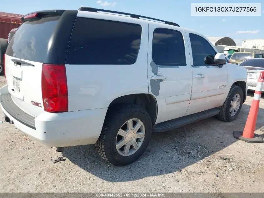 2007 GMC Yukon Commercial Fleet VIN: 1GKFC13CX7J277566 Lot: 40342552