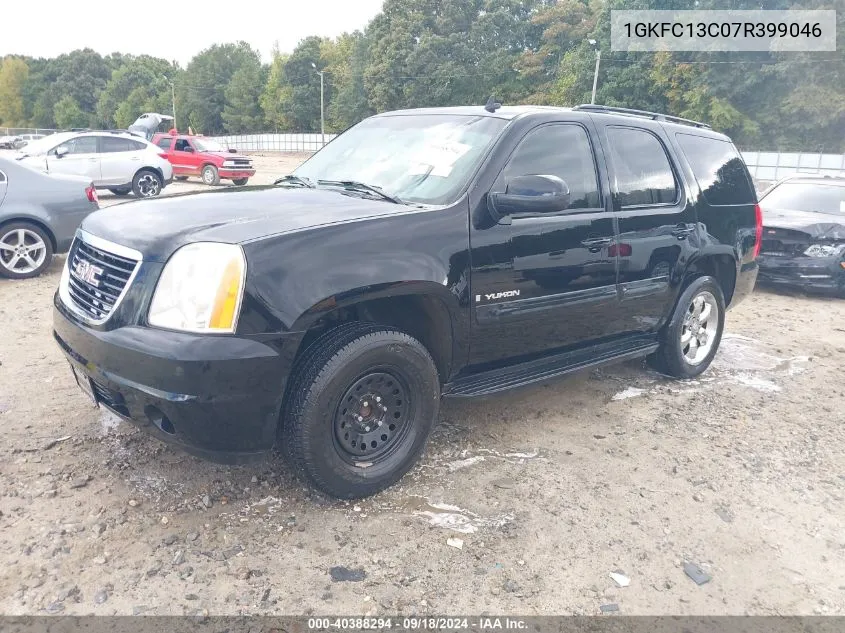 2007 GMC Yukon Commercial Fleet VIN: 1GKFC13C07R399046 Lot: 40388294