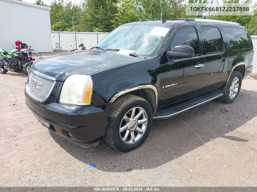 2007 GMC Yukon Xl Denali Denali VIN: 1GKFK66817J237898 Lot: 40400370