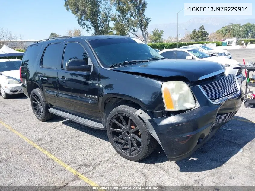 2007 GMC Yukon VIN: 1GKFC13J97R229914 Lot: 40414388