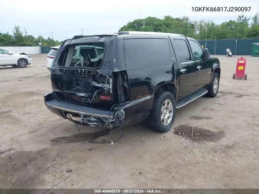 2007 GMC Yukon Xl 1500 Denali VIN: 1GKFK66817J290097 Lot: 40445578