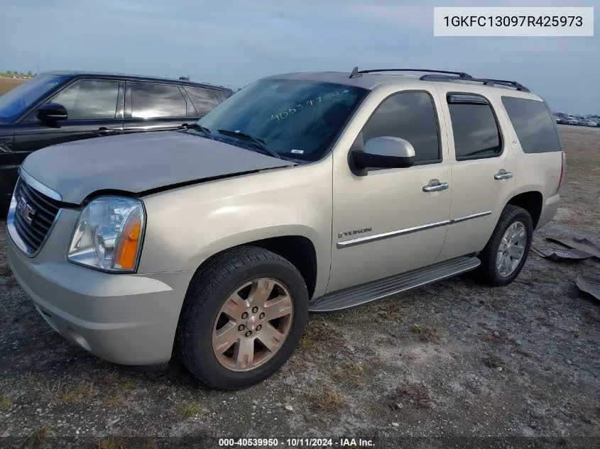 2007 GMC Yukon Slt VIN: 1GKFC13097R425973 Lot: 40539950