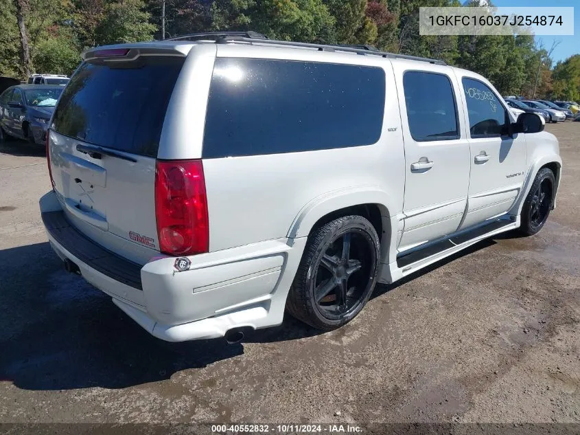 1GKFC16037J254874 2007 GMC Yukon Xl 1500 Slt