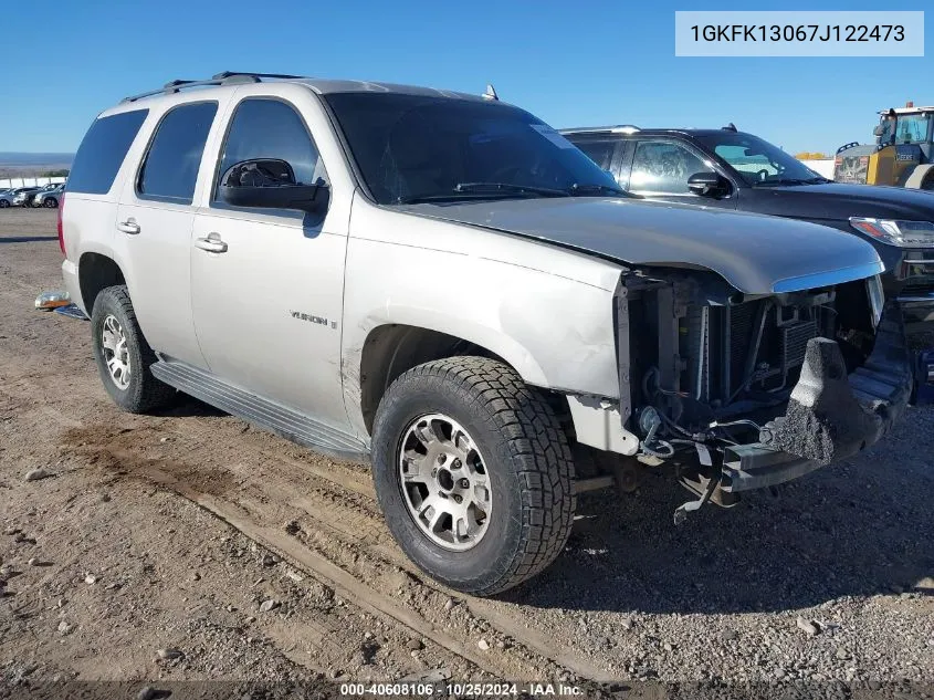 2007 GMC Yukon Sle VIN: 1GKFK13067J122473 Lot: 40608106