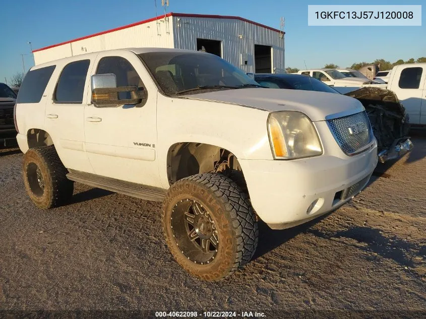 2007 GMC Yukon Slt VIN: 1GKFC13J57J120008 Lot: 40622098