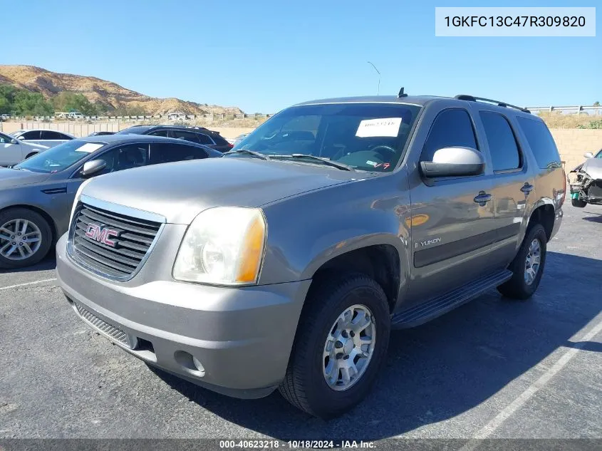 2007 GMC Yukon Commercial Fleet VIN: 1GKFC13C47R309820 Lot: 40623218