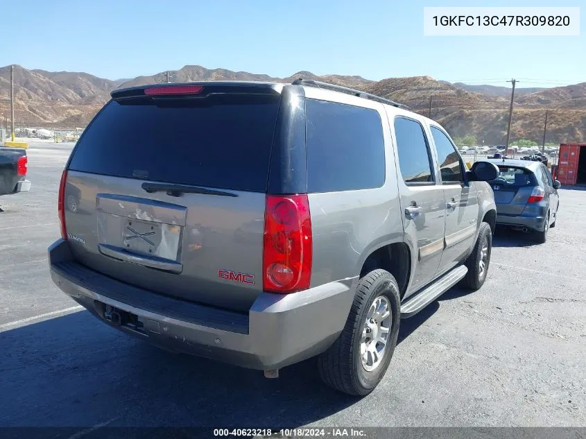 2007 GMC Yukon Commercial Fleet VIN: 1GKFC13C47R309820 Lot: 40623218