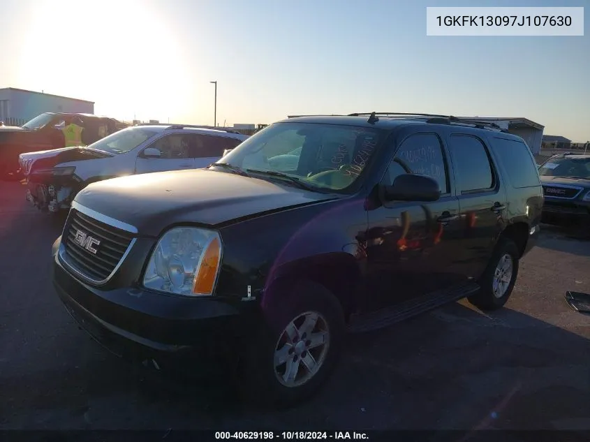 1GKFK13097J107630 2007 GMC Yukon Slt