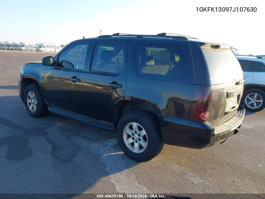 1GKFK13097J107630 2007 GMC Yukon Slt